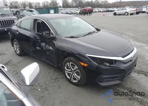 2018 Honda Civic Lx z USA, uszkodzony, nr VIN 2HGFC2F58JH548276